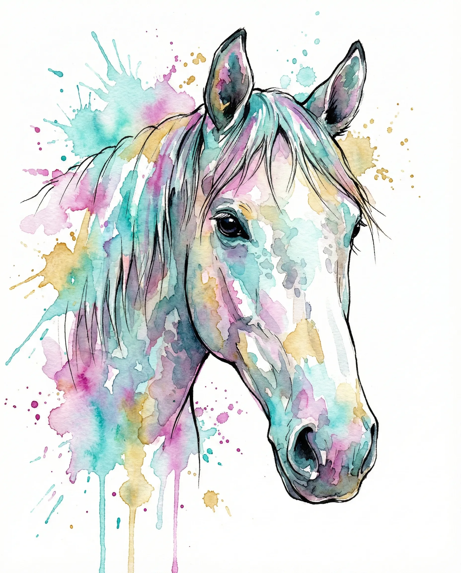 Pet Memorial Portrait