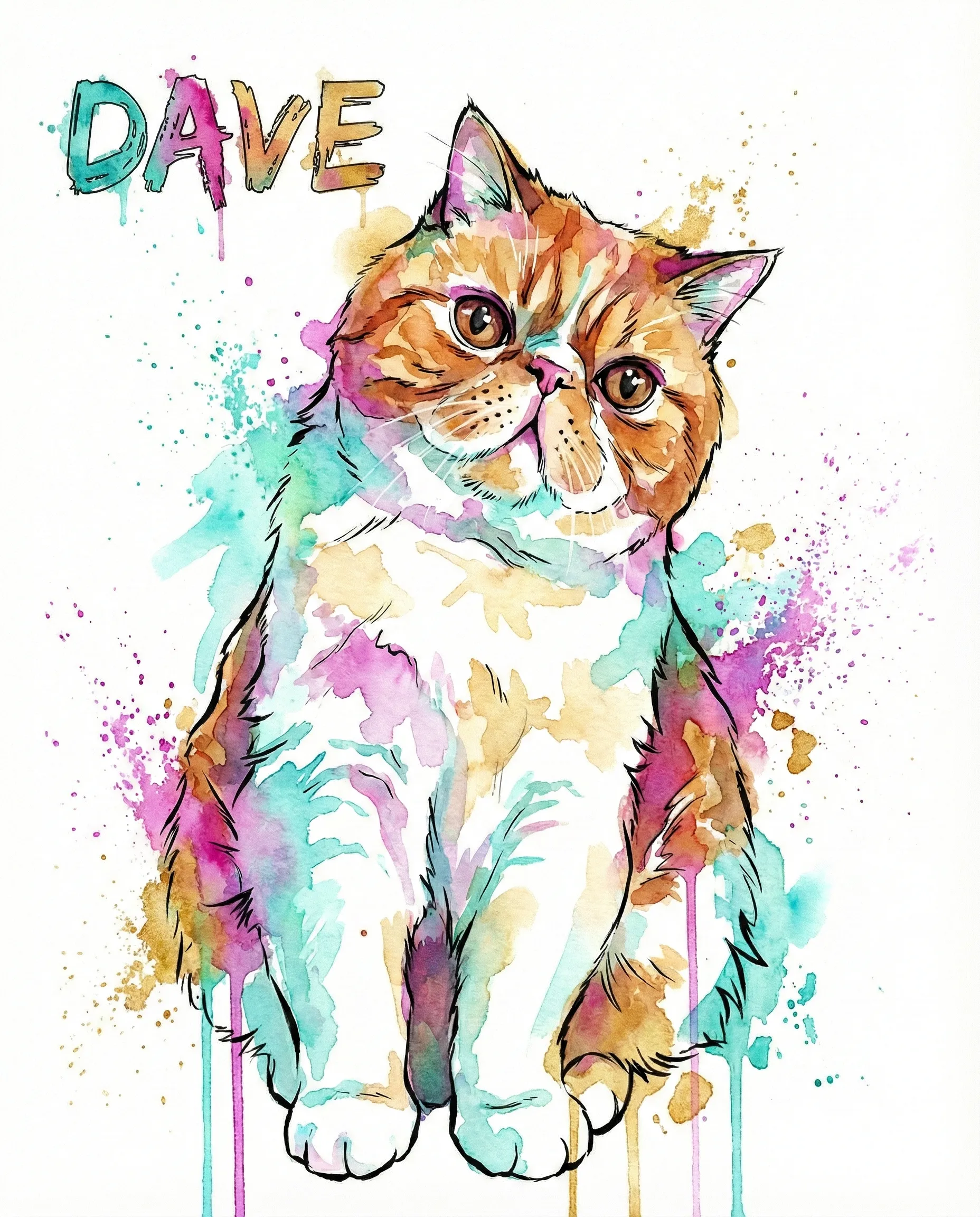 Pet Memorial Portrait