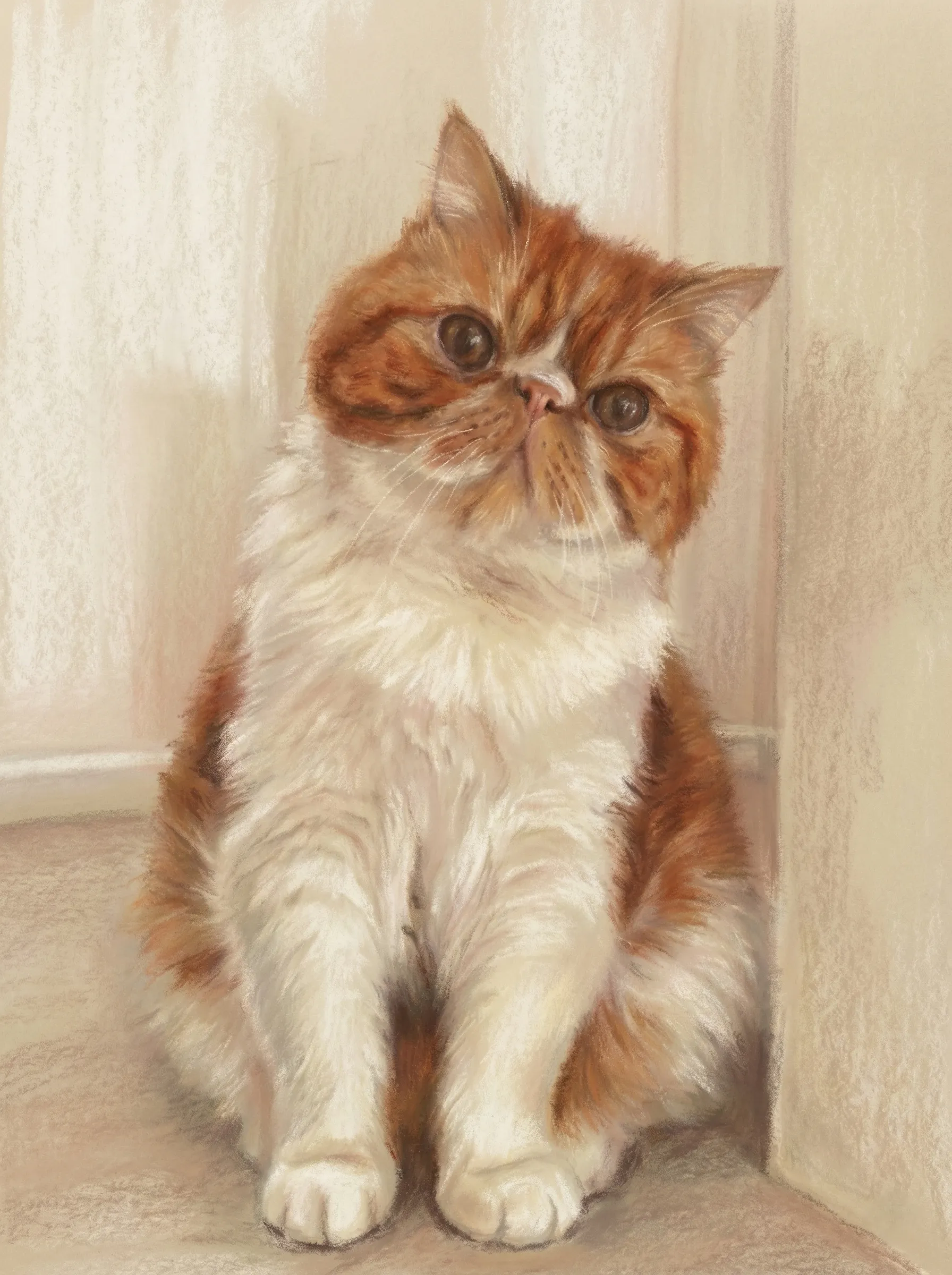 Pet Memorial Portrait