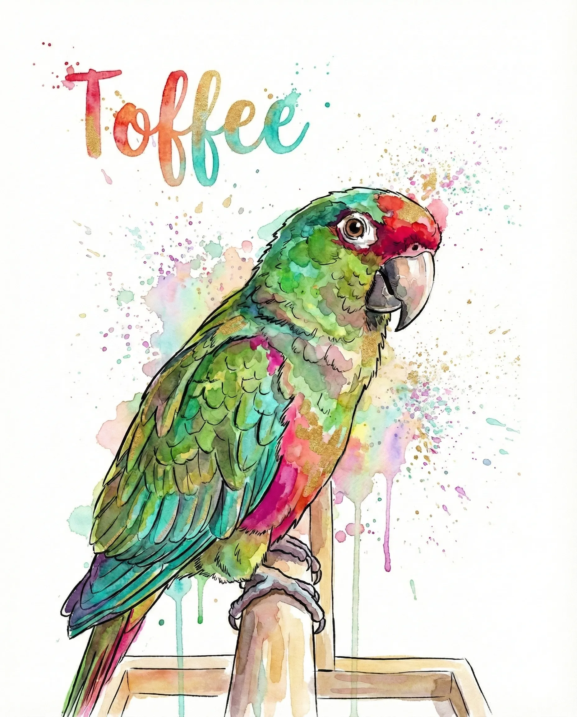 Pet Memorial Portrait