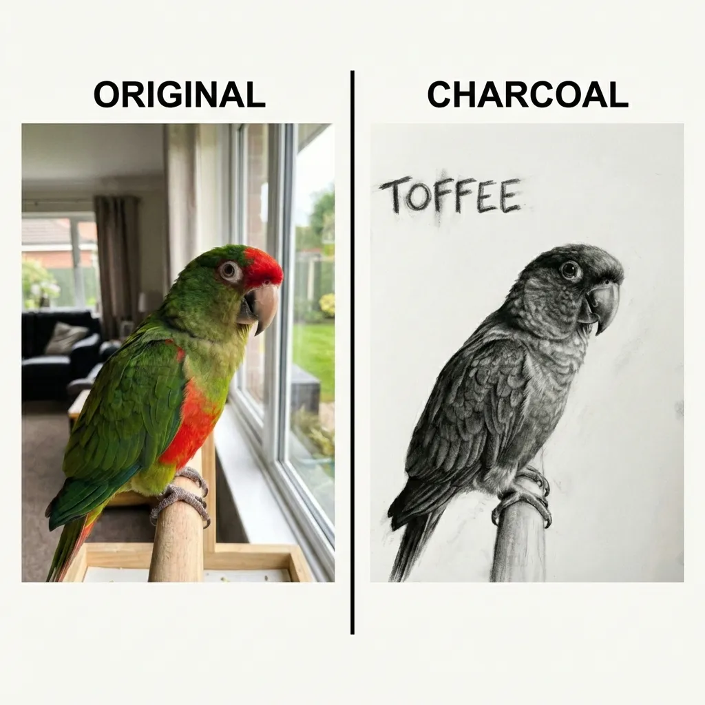 Pet Memorial Portrait