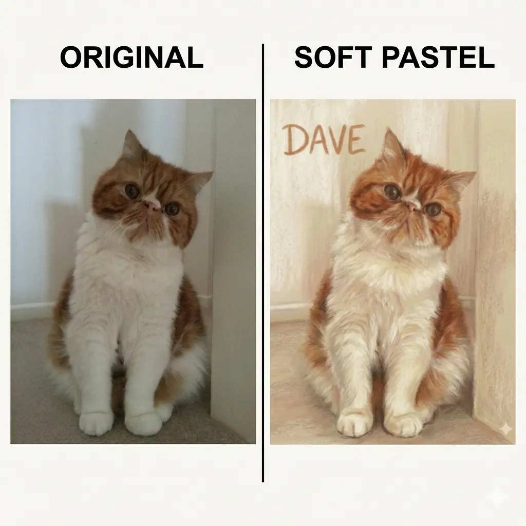 Pet Memorial Portrait