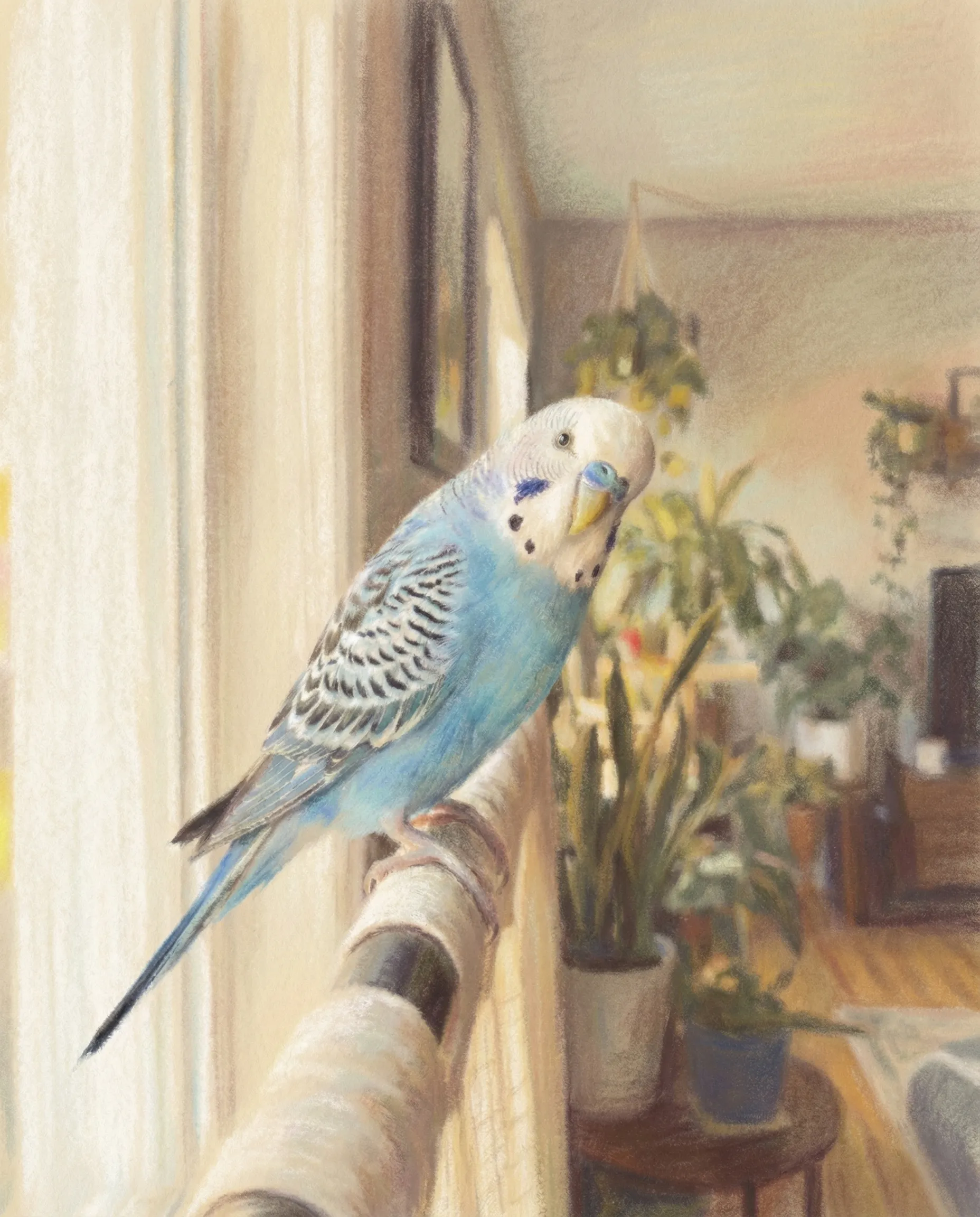 Pet Memorial Portrait